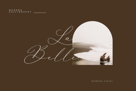 La Belle Signature Font Poster 1