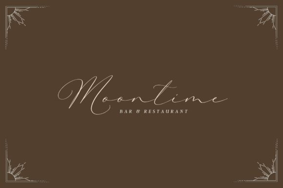 La Belle Signature Font Poster 11