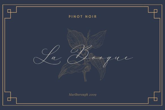 La Belle Signature Font Poster 7