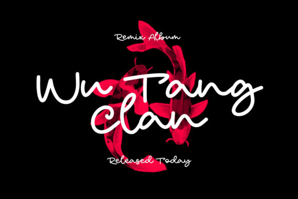 La Roux Font Poster 6