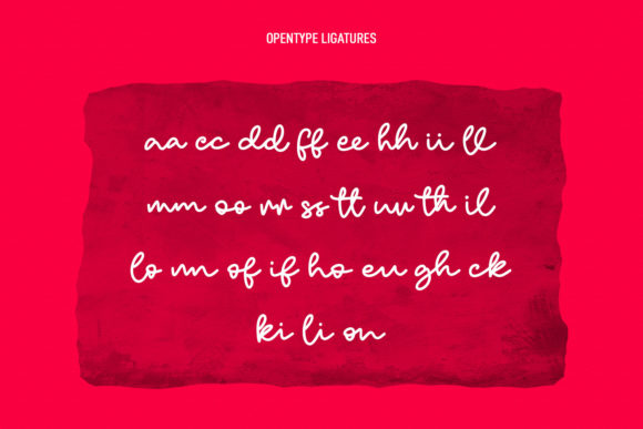 La Roux Font Poster 9