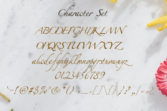 Lady Rose Font Poster 2