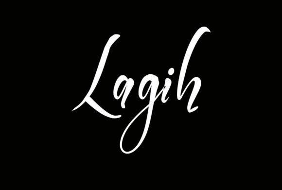 Lagih Font Poster 2