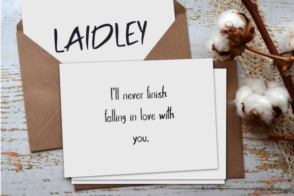 Laidley Font Poster 6