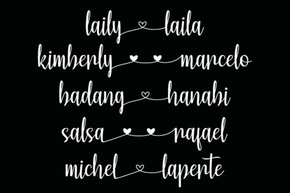 Laily Laila Font Poster 5