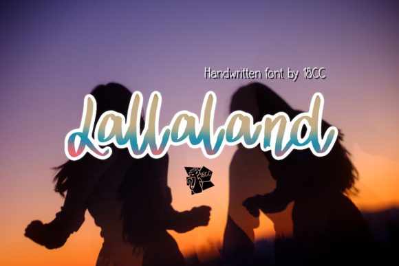 Lallaland Font Poster 1