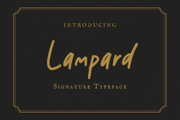 Lampard Font