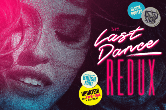 Last Dance Redux Font Poster 1