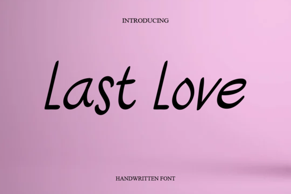 Last Love Font