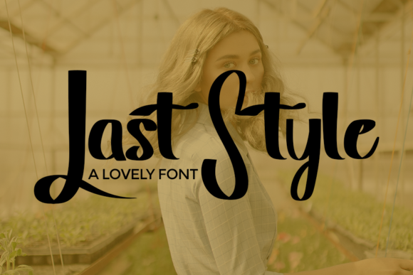 Last Style Font Poster 1