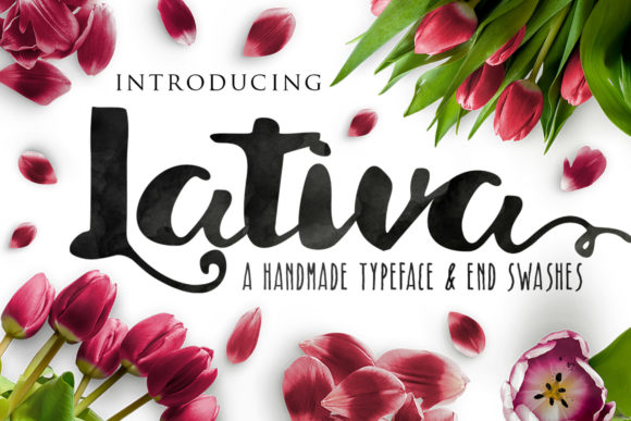 Lativa Font Poster 1
