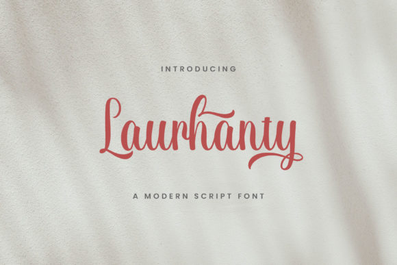 Laurhanty Font Poster 1