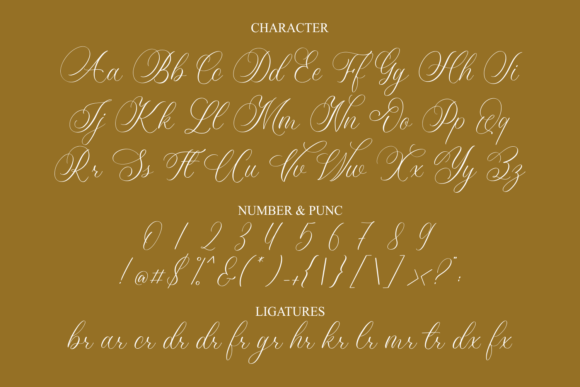 Lavendora Font Poster 3