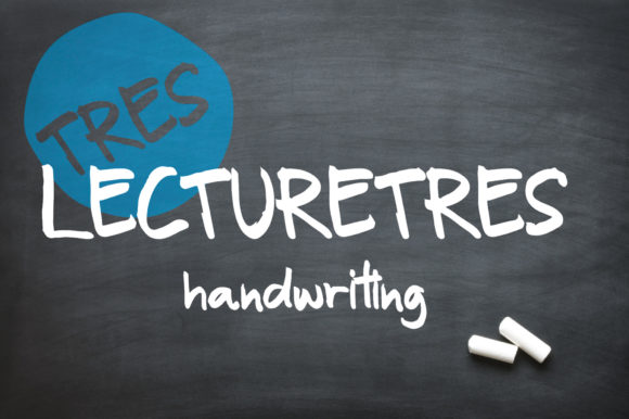 Lecturetres Font Poster 1