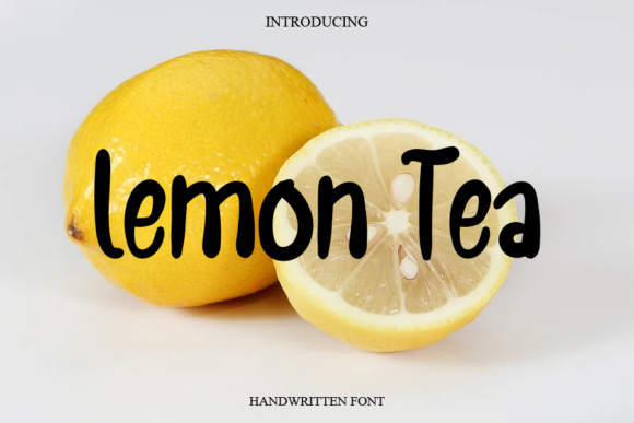 Lemon Tea Font Poster 1