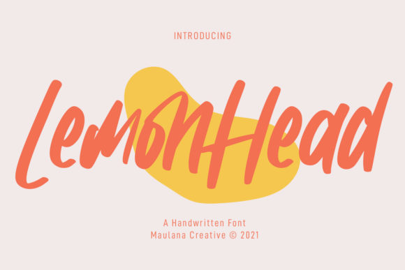 Lemonhead Font