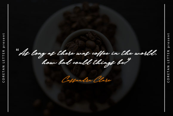 Leonardo Rigallante Font Poster 3