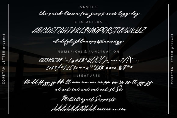 Leonardo Rigallante Font Poster 4
