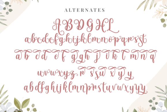 Lesthya Font Poster 4