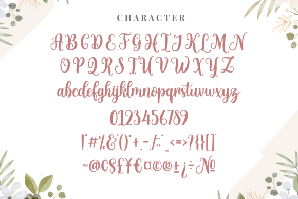 Lesthya Font Poster 5