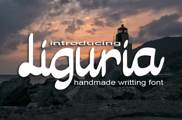 Liguria Font Poster 1