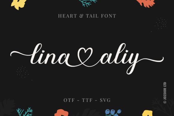 Lina Aliy Font Poster 1