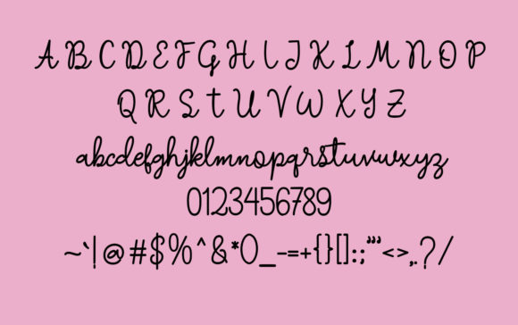 Liquid Candy Font Poster 7