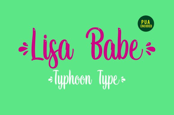 Lisa Babe Font Poster 1