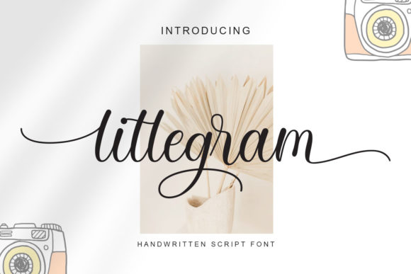 Litlegram Font Poster 1