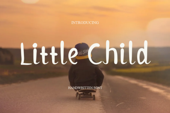 Little Child Font Poster 1