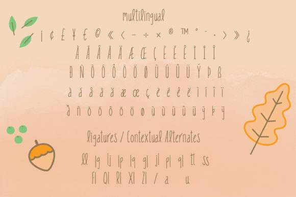 Little Fling Font Poster 7