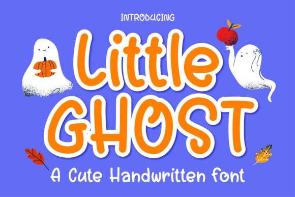 Little Ghost Font Poster 1