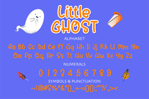 Little Ghost Font Poster 2