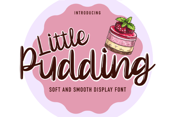 Little Pudding Font Poster 1