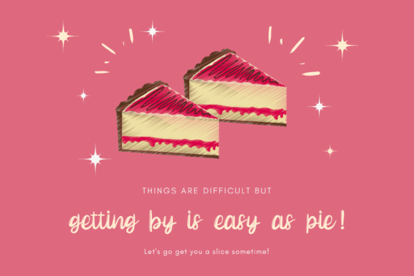 Little Pudding Font Poster 3