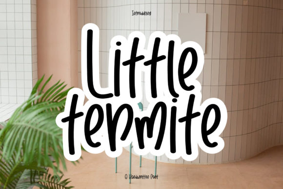 Little Termite Font Poster 1
