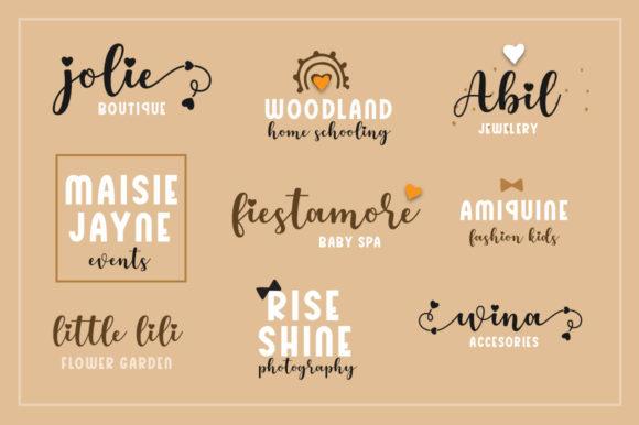 Livia Boho Font Poster 3