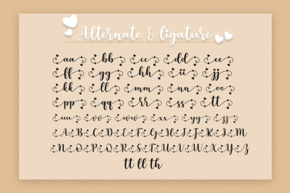 Livia Boho Font Poster 9