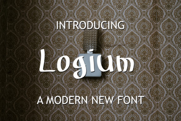 Logium Font Poster 1