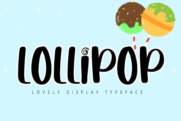 Lollipop Font Poster 1