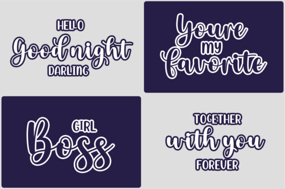 London History Duo Font Poster 8