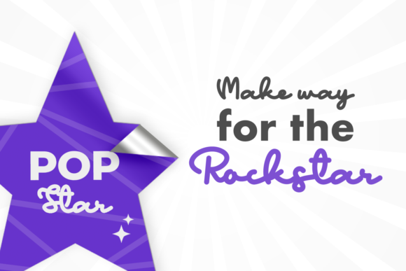 Lonely Star Font Poster 4