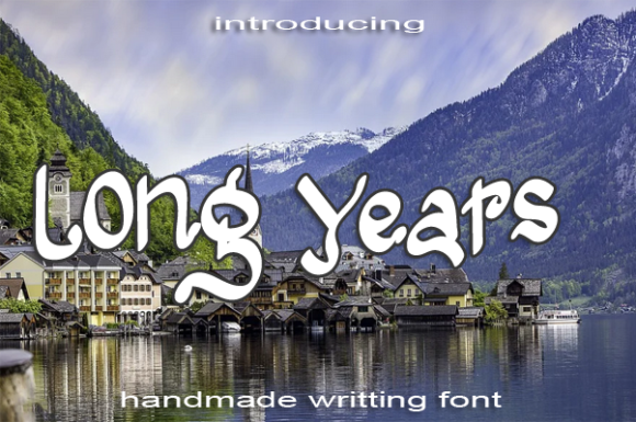 Long Years Font Poster 1