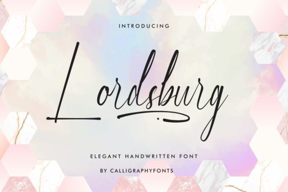 Lordsburg Font Poster 1