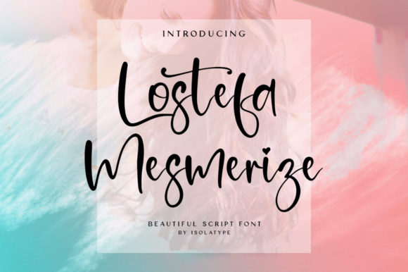 Lostefa Mesmerize Font Poster 1