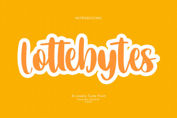 Lottebytes Font