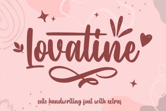 Lovatine Font Poster 1