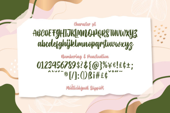 Lovatine Font Poster 11