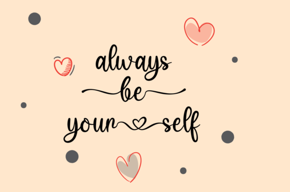 Love Andine Font Poster 2