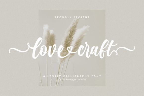 Love Craft Font Poster 2
